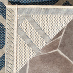 Safavieh Courtyard 923 Rug, CY6923 - NAVY / BEIGE