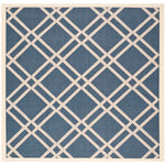 Safavieh Courtyard 923 Rug, CY6923 - NAVY / BEIGE