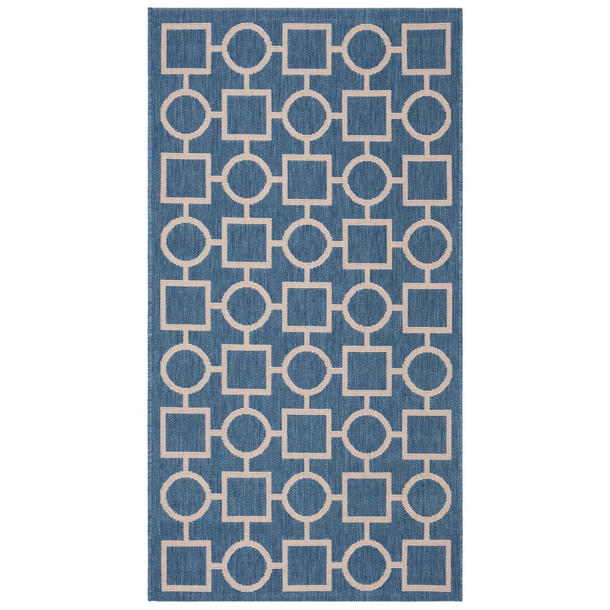 Safavieh Courtyard 925 Rug, CY6925 - BLUE / BEIGE