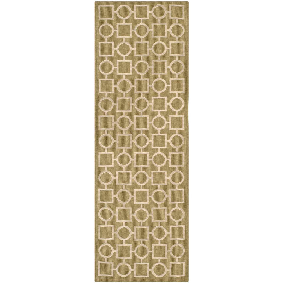 Safavieh Courtyard 925 Rug, CY6925 - GREEN / BEIGE