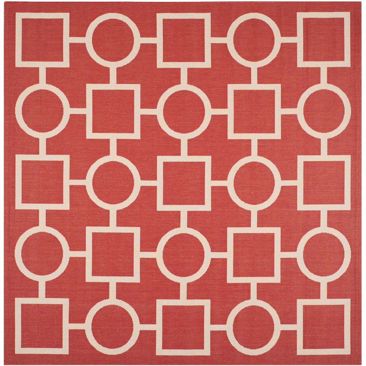 Safavieh Courtyard 925 Rug, CY6925 - RED / BONE