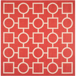 Safavieh Courtyard 925 Rug, CY6925 - RED / BONE