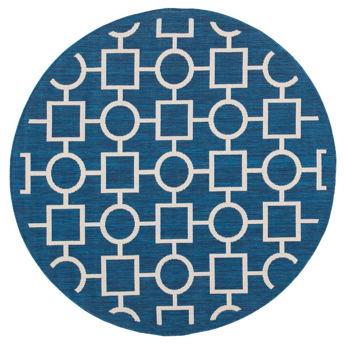 Safavieh Courtyard 925 Rug, CY6925 - NAVY / BEIGE