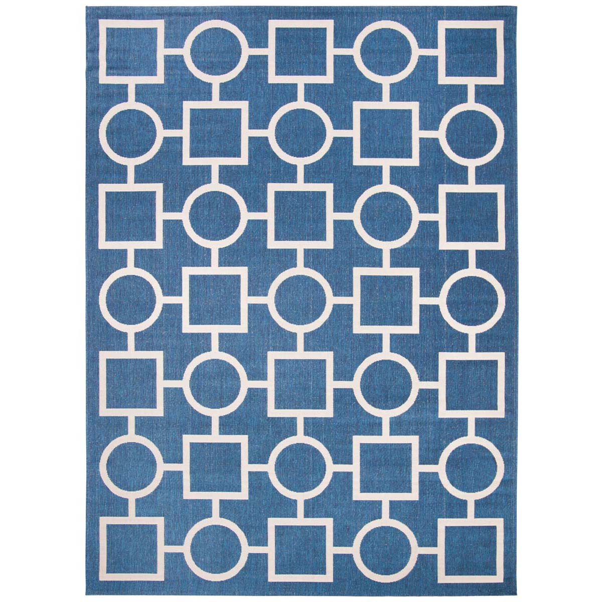 Safavieh Courtyard 925 Rug, CY6925 - NAVY / BEIGE