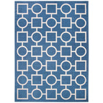 Safavieh Courtyard 925 Rug, CY6925 - NAVY / BEIGE