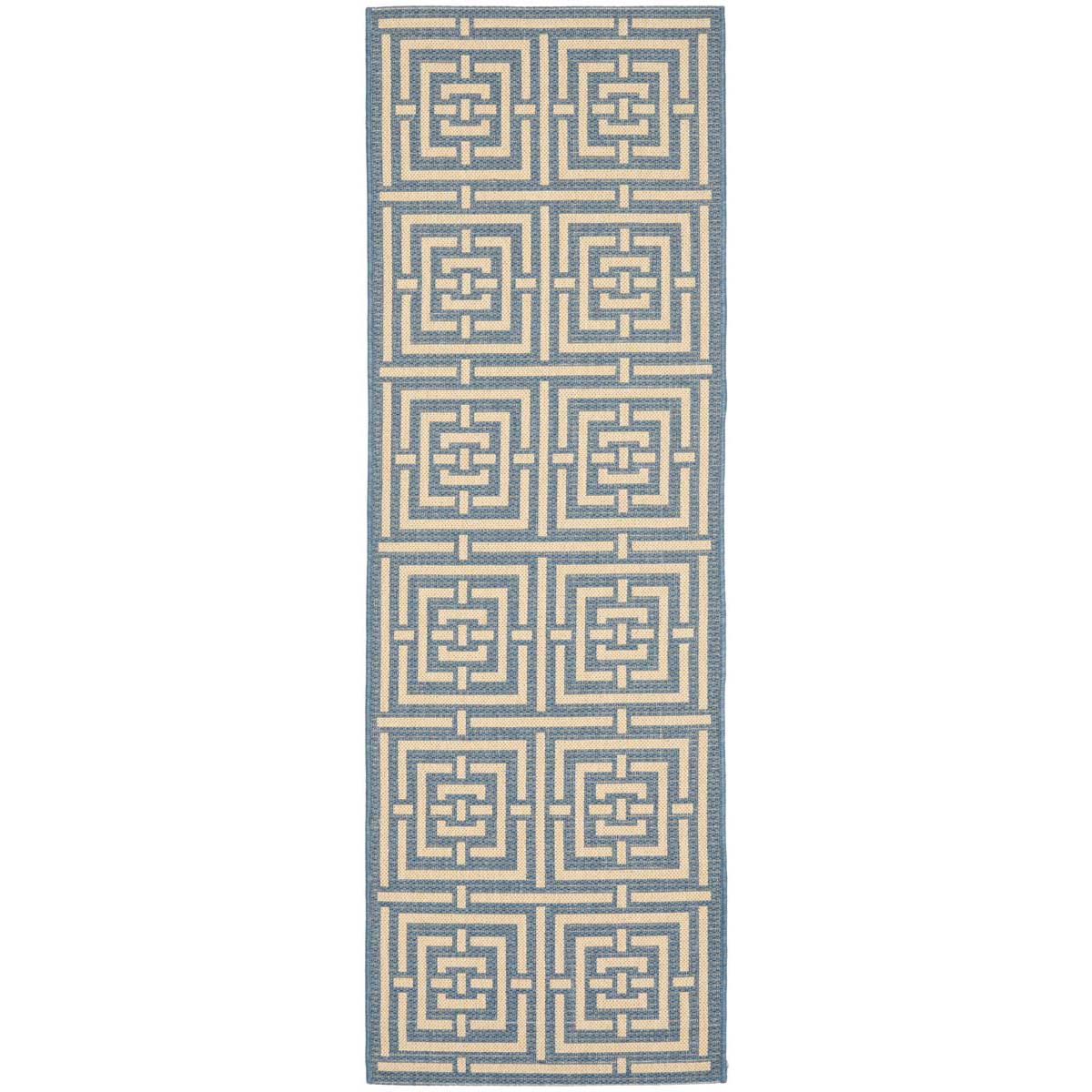 Safavieh Courtyard 937 Rug, CY6937 - BLUE / BONE