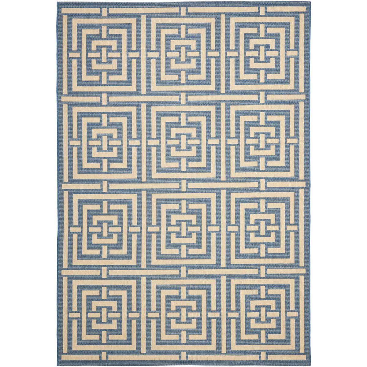 Safavieh Courtyard 937 Rug, CY6937 - BLUE / BONE