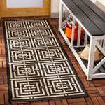 Safavieh Courtyard 937 Rug, CY6937 - BLACK / BONE