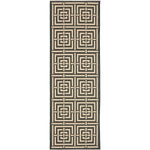 Safavieh Courtyard 937 Rug, CY6937 - BLACK / BONE