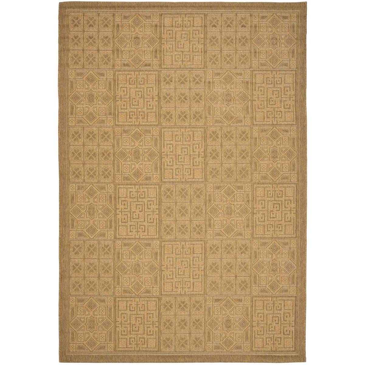 Safavieh Courtyard 947 Rug, CY6947 - GOLD / NATURAL