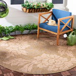 Safavieh Courtyard 957 Rug, CY6957 - GOLD / NATURAL