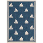 Safavieh Courtyard 422 Rug, CY7422 - NAVY / BEIGE