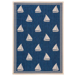 Safavieh Courtyard 422 Rug, CY7422 - NAVY / BEIGE