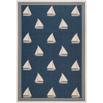 Safavieh Courtyard 422 Rug, CY7422 - NAVY / BEIGE