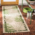 Safavieh Courtyard 836 Rug, CY7836 - CREAM / GREEN