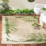 Safavieh Courtyard 836 Rug, CY7836 - CREAM / GREEN