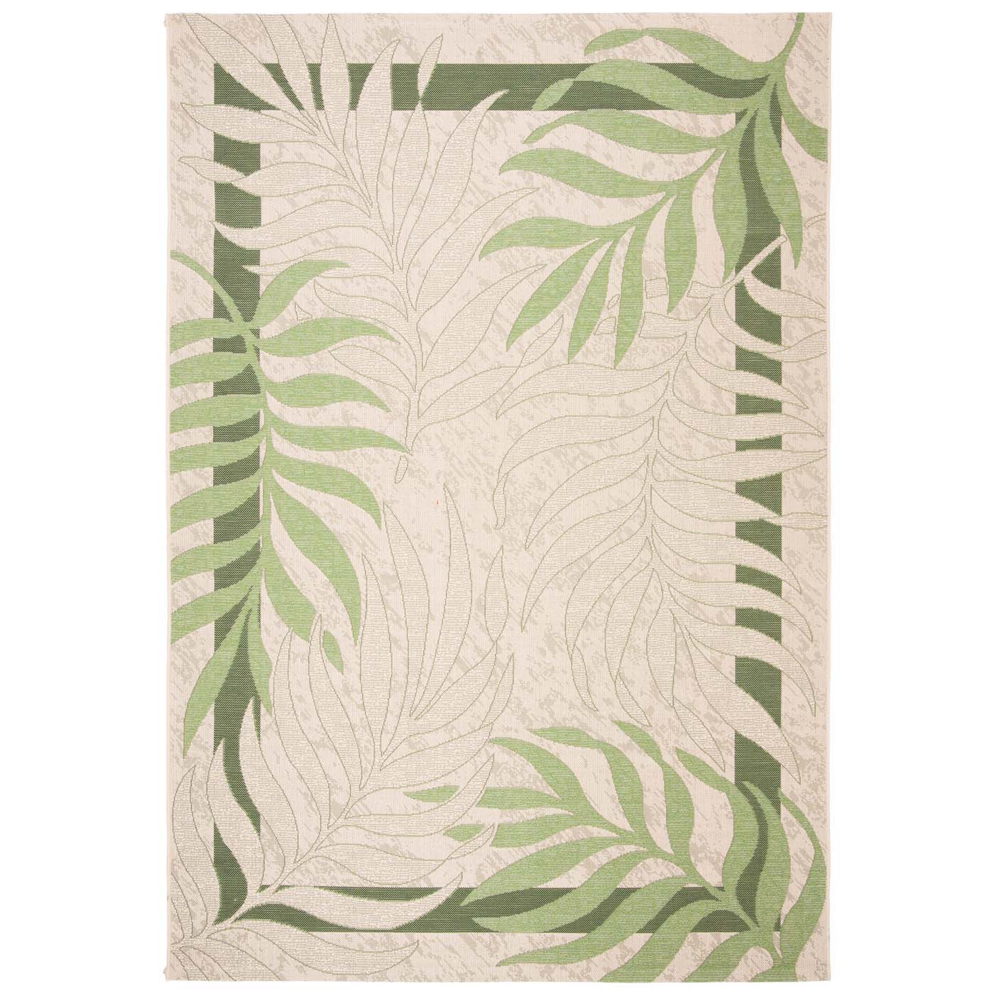 Safavieh Courtyard 836 Rug, CY7836 - CREAM / GREEN