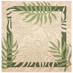 Safavieh Courtyard 836 Rug, CY7836 - CREAM / GREEN