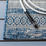 Safavieh Courtyard 232 Rug, CY8232 - NAVY / GREY