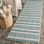 Safavieh Courtyard 232 Rug, CY8232 - GREY / BLUE