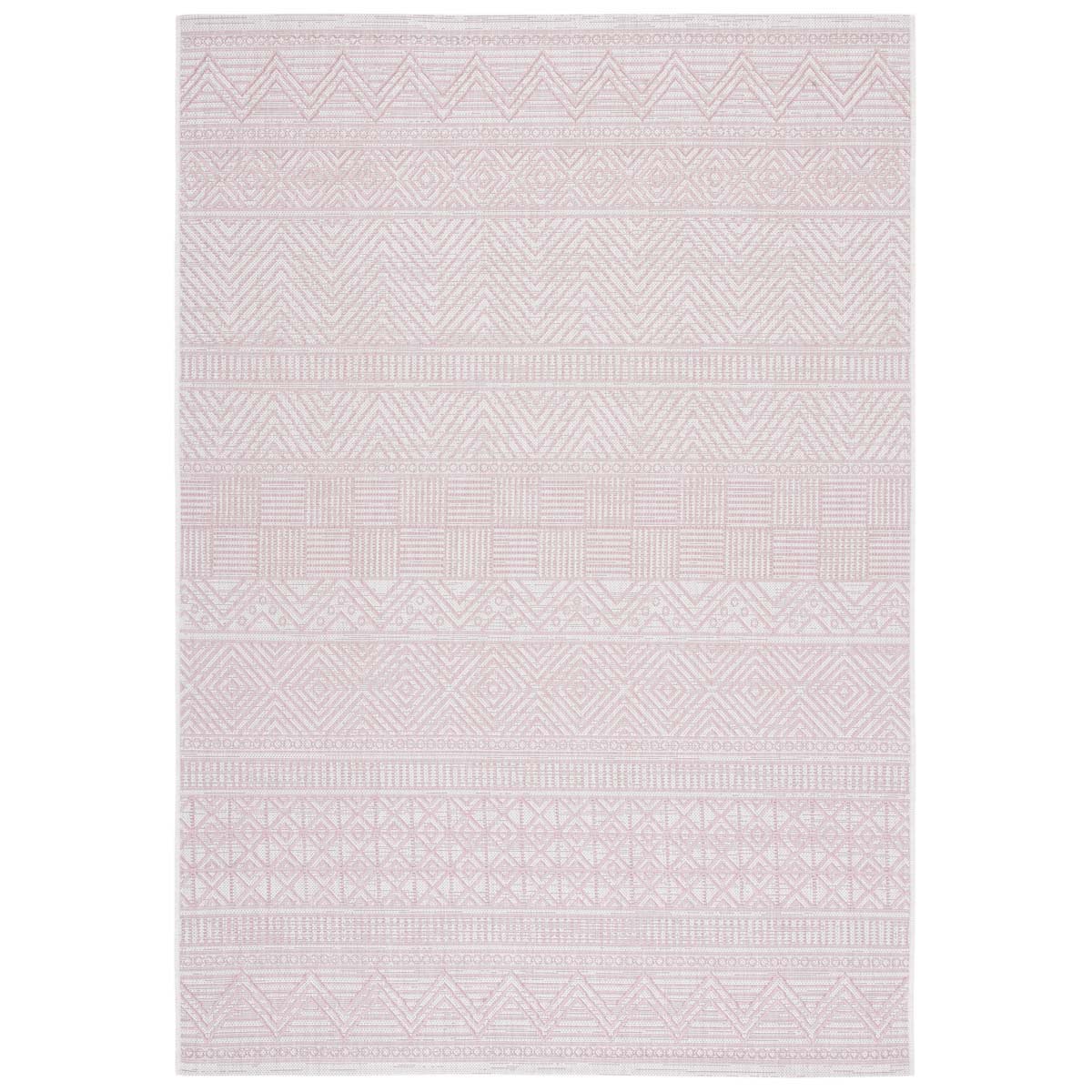 Safavieh Courtyard 403 Rug, CY8403 - Ivory / Pink