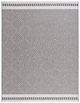 Safavieh Courtyard 234 Rug, CY8234 - BLACK / IVORY