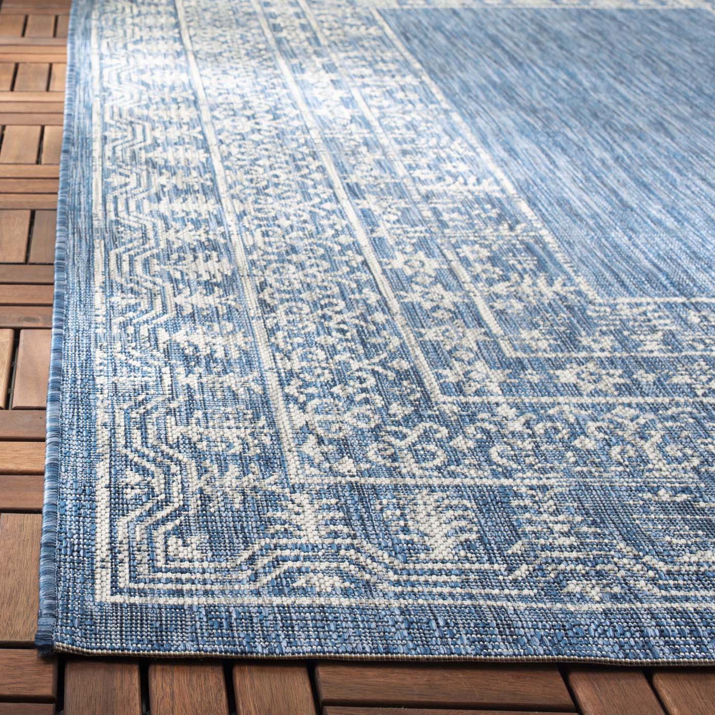 Safavieh Courtyard 482 Rug, CY8482 - NAVY / GREY