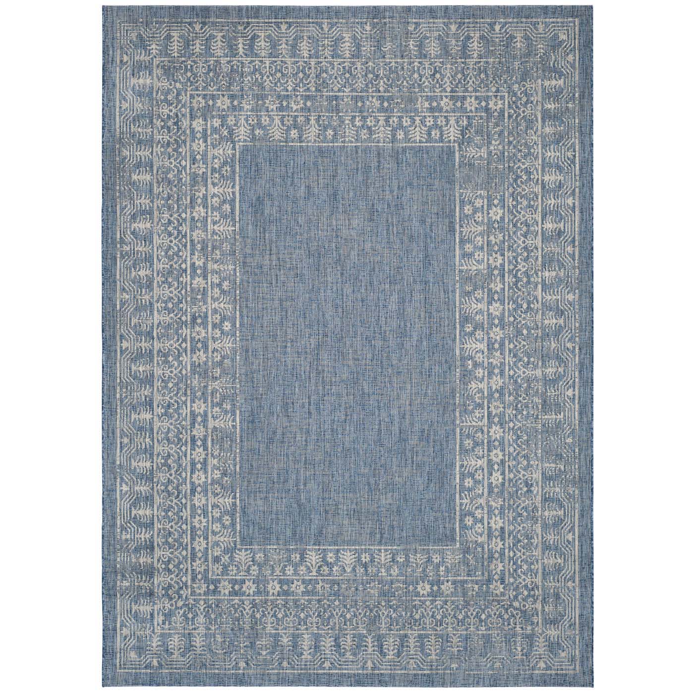 Safavieh Courtyard 482 Rug, CY8482 - NAVY / GREY