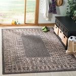 Safavieh Courtyard 482 Rug, CY8482 - BLACK / NATURAL