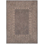 Safavieh Courtyard 482 Rug, CY8482 - BLACK / NATURAL