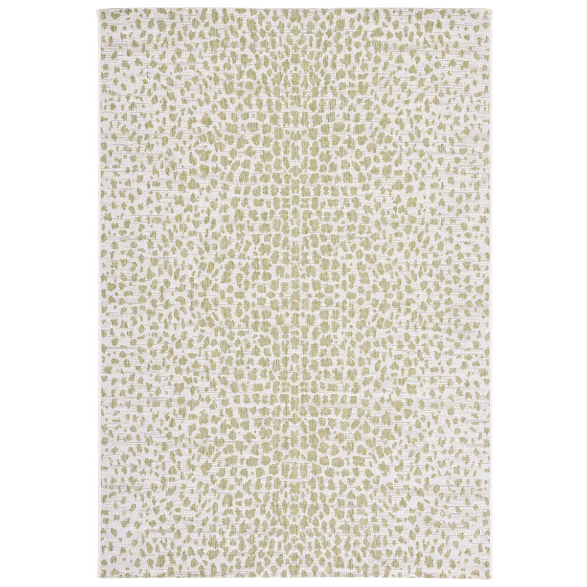 Safavieh Courtyard 505 Rug, CY8505 - IVORY / SAGE GREEN