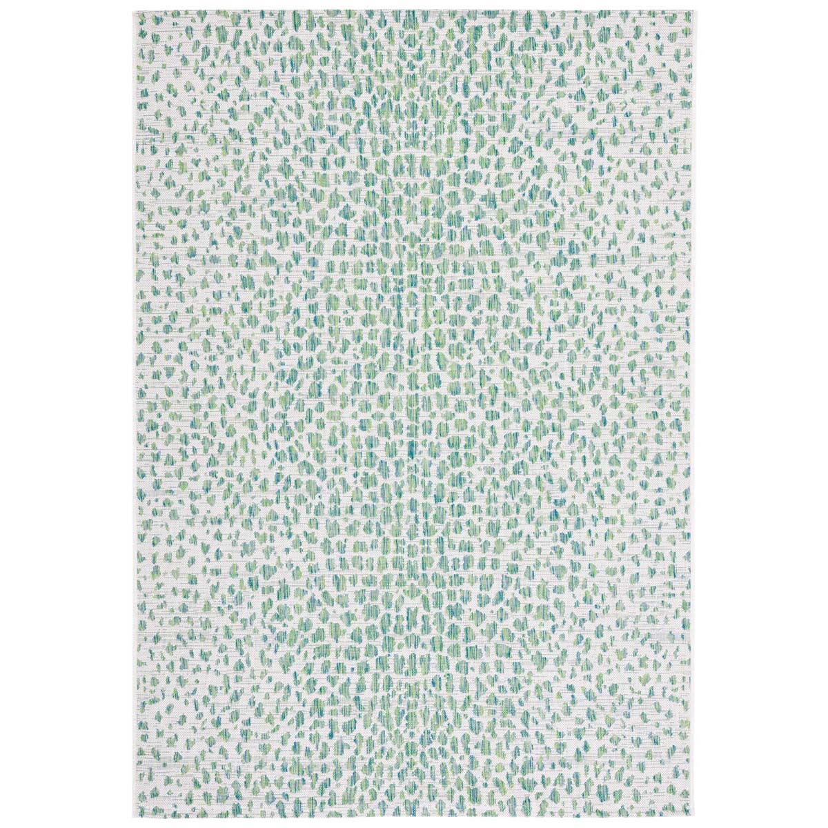 Safavieh Courtyard 505 Rug, CY8505 - IVORY / GREEN