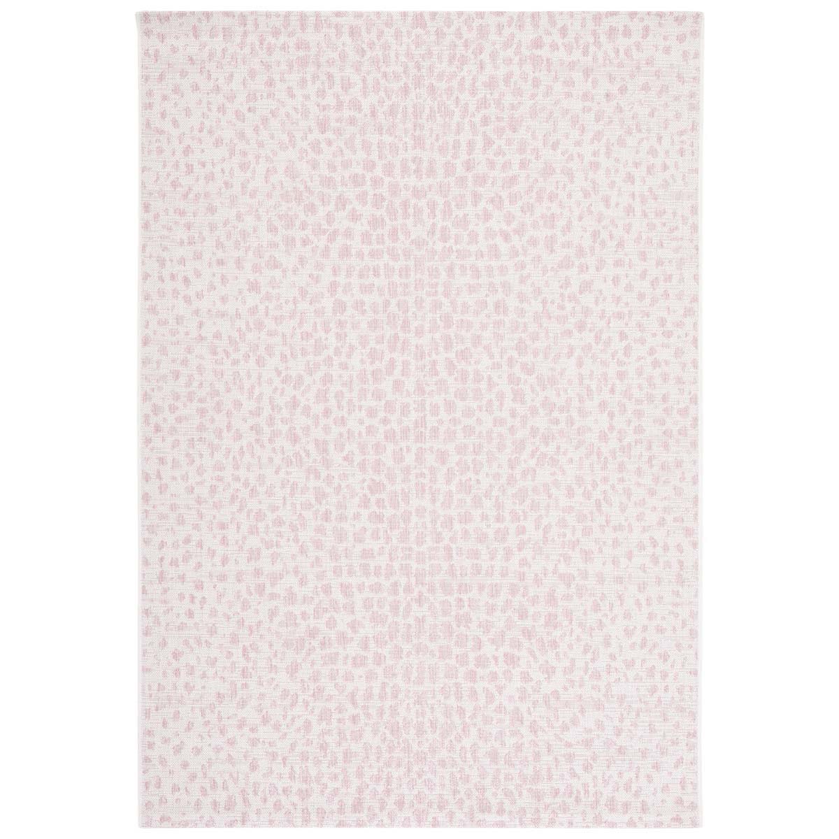 Safavieh Courtyard 505 Rug, CY8505 - IVORY / BLUSH PINK