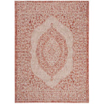 Safavieh Courtyard 969 Rug, CY8969 - Light Beige / Terracotta