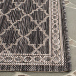 Safavieh Courtyard 871 Rug, CY8871 - BLACK / BEIGE