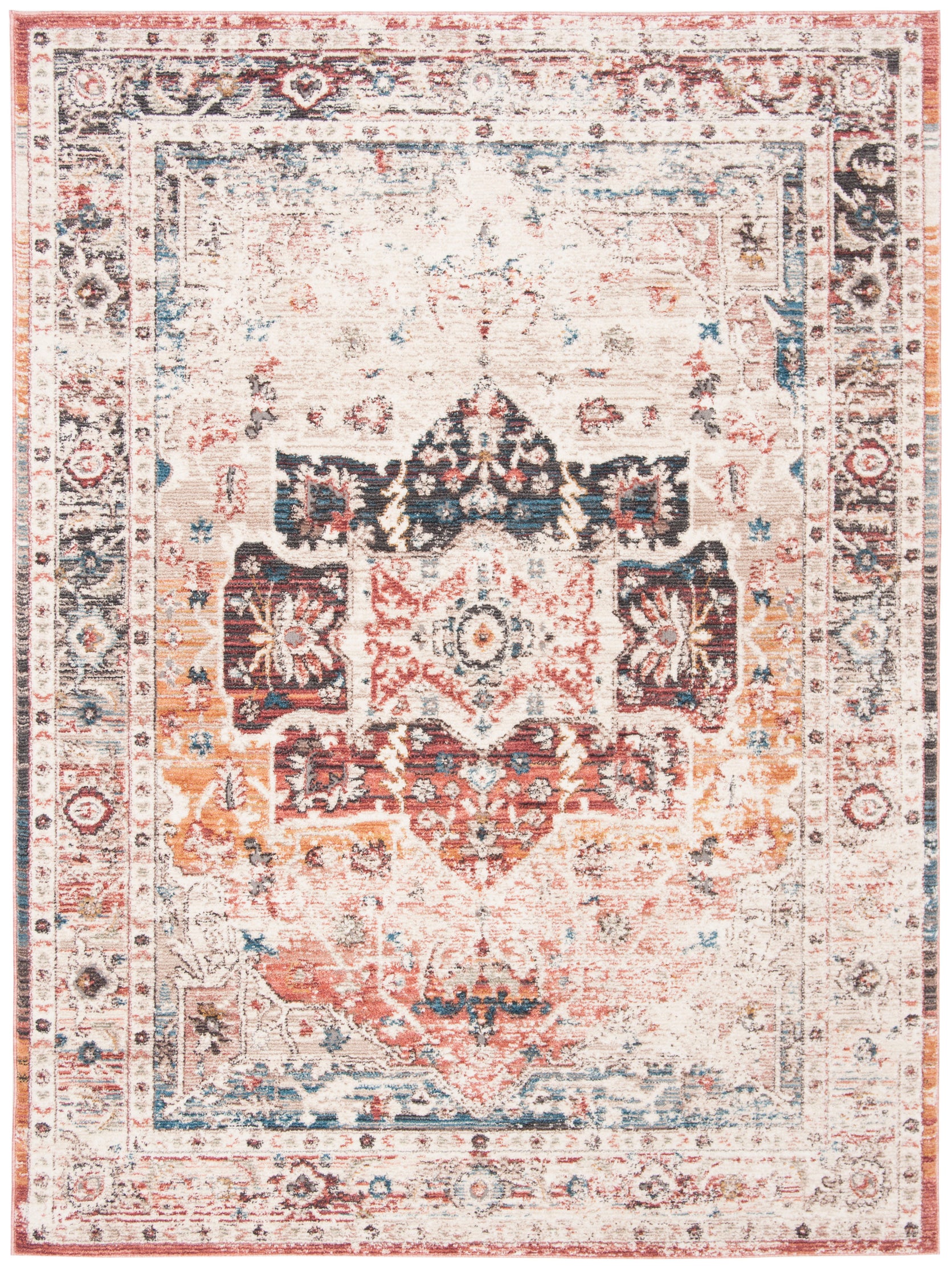 Safavieh Carlyle 200 210 Rug, CYL210 - IVORY / BLUE