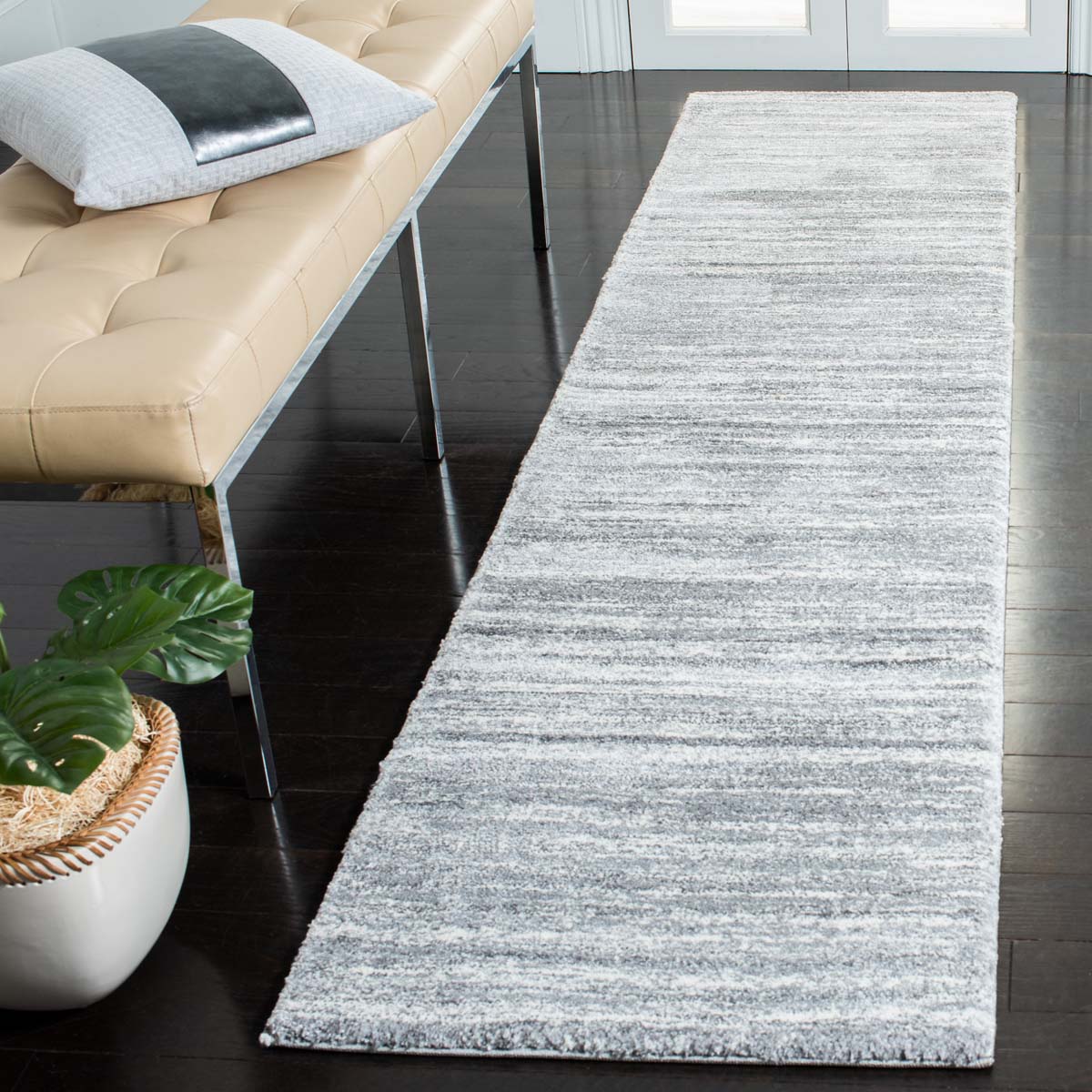 Safavieh Cyrus Shag 128 Rug, CYR128 - GREY / IVORY