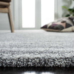 Safavieh Cyrus Shag 128 Rug, CYR128 - GREY / IVORY