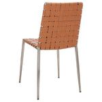 Safavieh Rayne Woven Dining Chair (Set of 2), DCH3006 - Natural / Silver