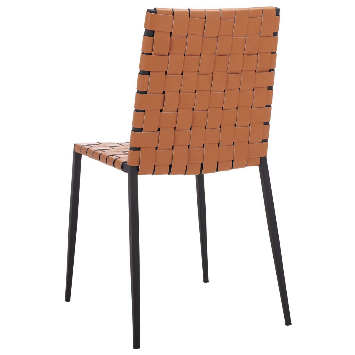 Safavieh Rayne Woven Dining Chair (Set of 2), DCH3006 - Natural / Black