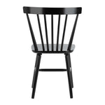 Safavieh Winona Spindle Back Dining Chair (Set of 2), DCH8500 - Black