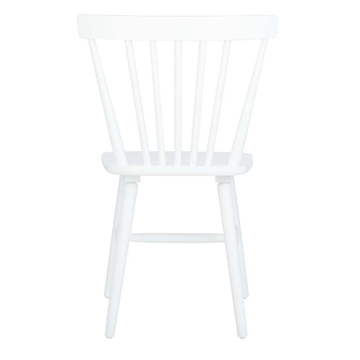 Safavieh Winona Spindle Back Dining Chair (Set of 2), DCH8500 - White