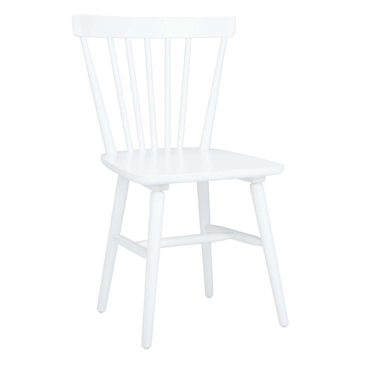 Safavieh Winona Spindle Back Dining Chair (Set of 2), DCH8500 - White