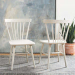 Safavieh Winona Spindle Back Dining Chair (Set of 2), DCH8500 - Off White