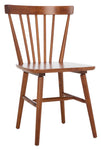 Safavieh Winona Spindle Back Dining Chair (Set of 2), DCH8500 - Honey Walnut