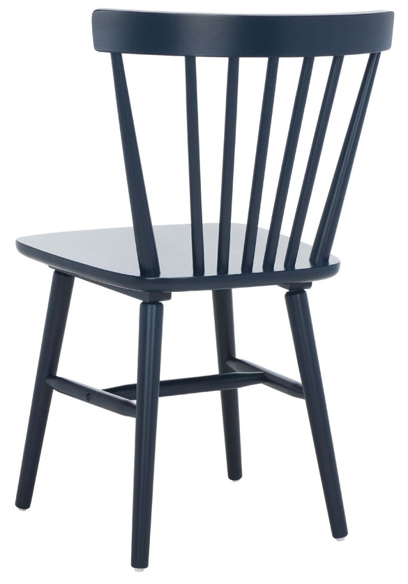 Safavieh Winona Spindle Back Dining Chair (Set of 2), DCH8500- Navy