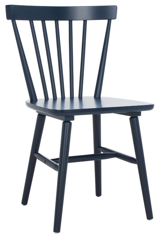 Safavieh Winona Spindle Back Dining Chair (Set of 2), DCH8500- Navy