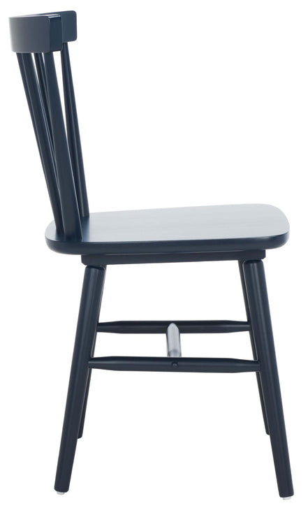 Safavieh Winona Spindle Back Dining Chair (Set of 2), DCH8500- Navy