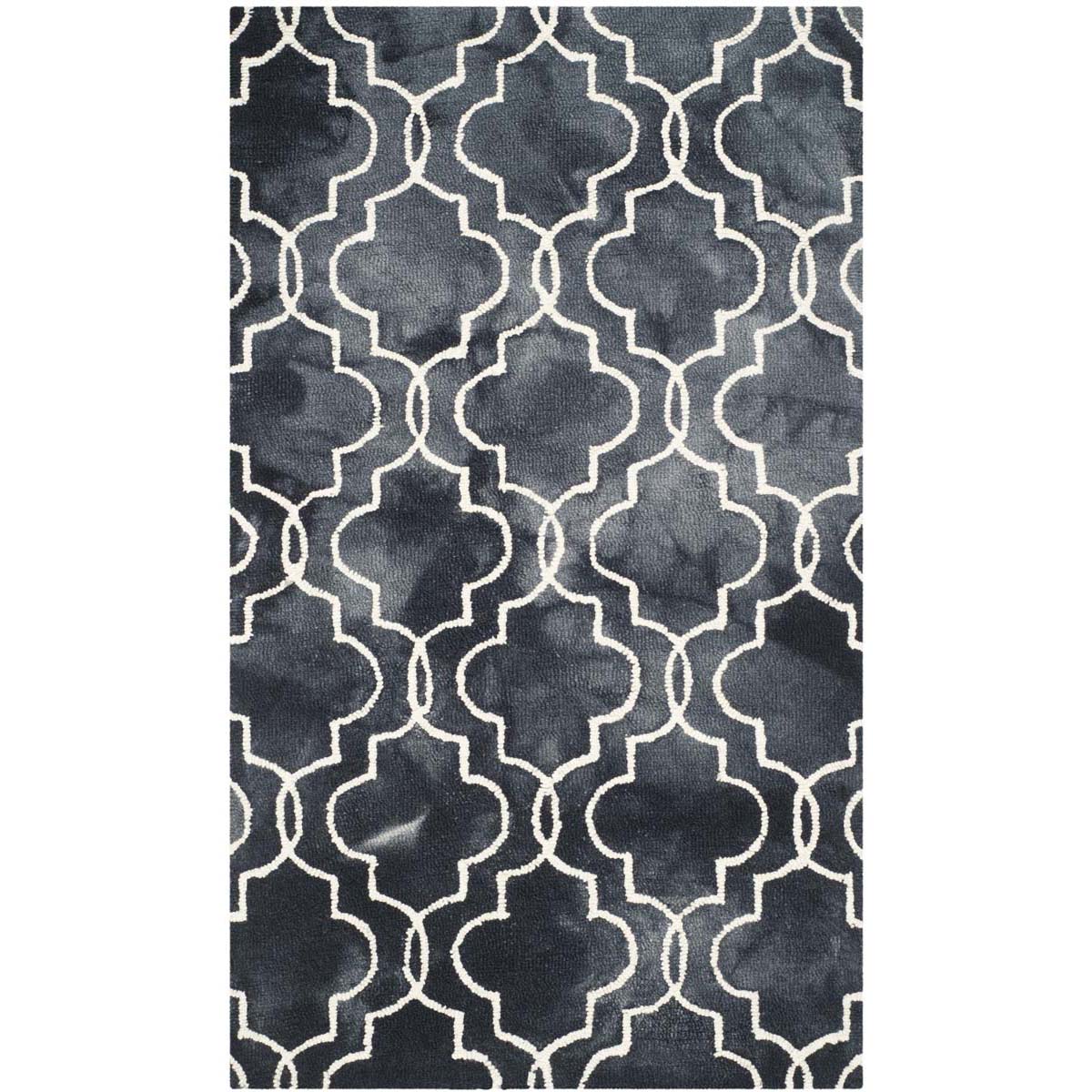 Safavieh Dip Dye 676 Rug, DDY676 - Graphite / Ivory