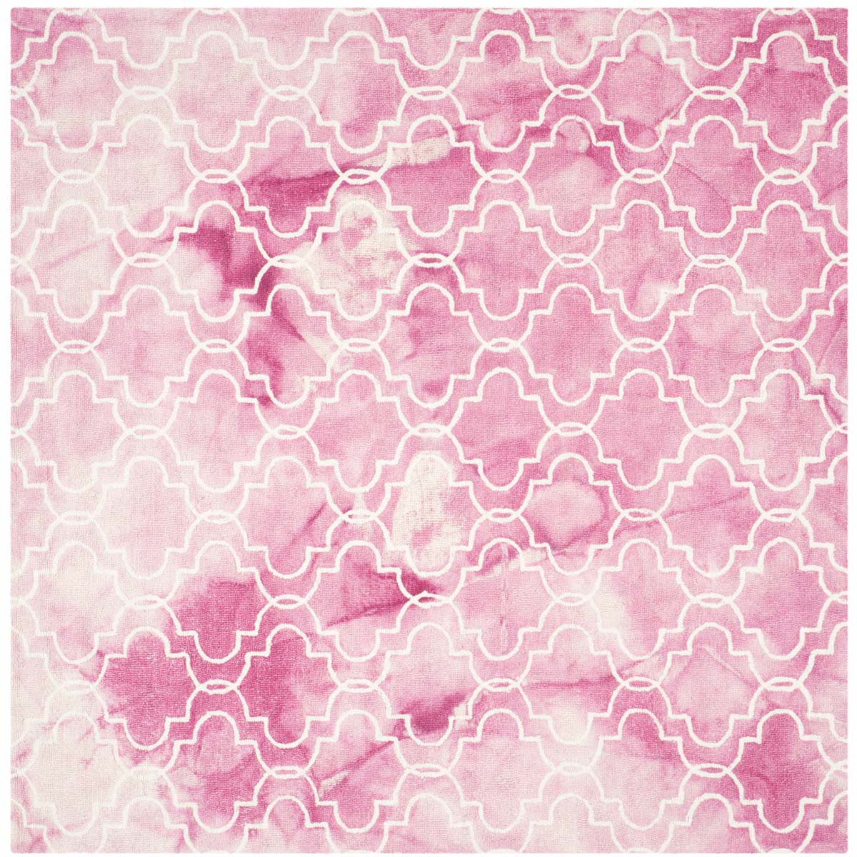 Safavieh Dip Dye 676 Rug, DDY676 - Rose / Ivory